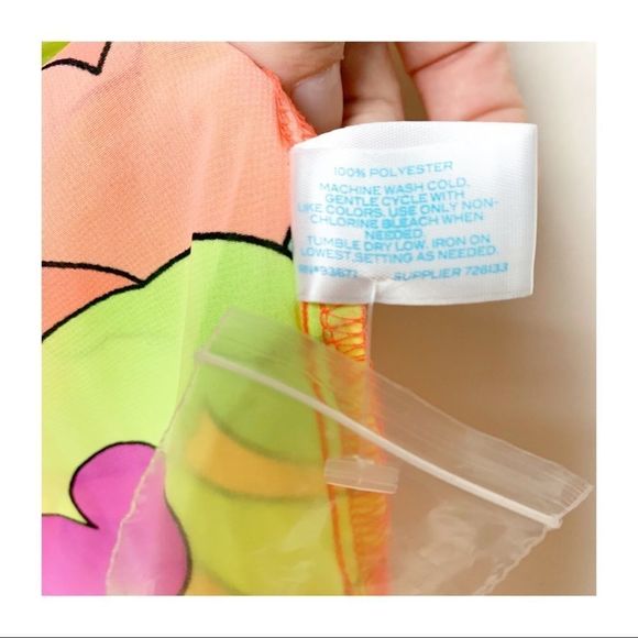 Nanette Lepore Neon Sheer Hi-low Tunic Keyhole Sz S NWOT Barbiecore - Picture 14 of 16